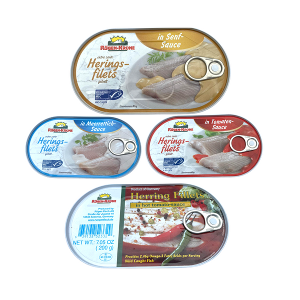 Rugen-Krone herring Fillets 200gram - Oasis