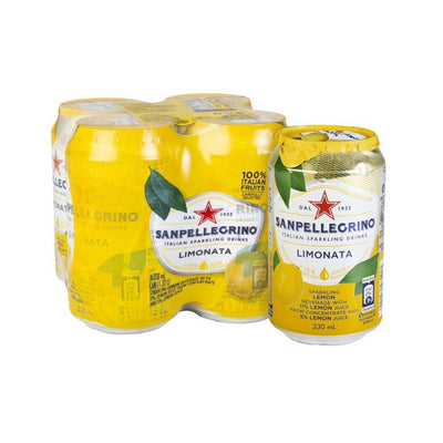 San Pellegrino Limonata Can 4 x 330ML - Oasis