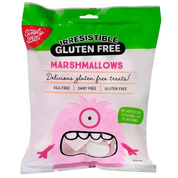 Simply Wize Irresistible Marshmallows 250G - Gluten Free - Oasis
