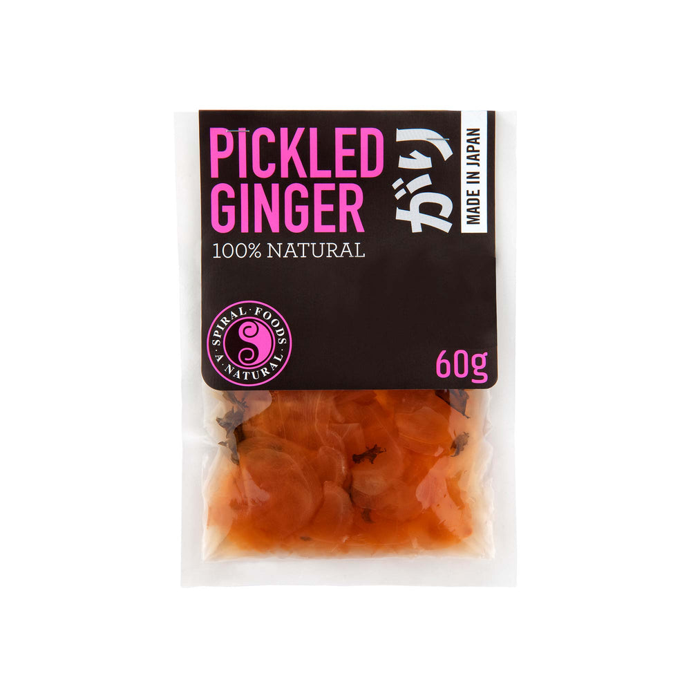 Spiral Foods Pickled Ginger 50G - Oasis