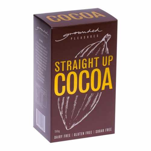 Straight Up Cocoa 150G - Grounded Pleasures - Oasis