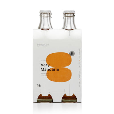 Strangelove Very Mandarin Lo-Cal Soda 4 x 300ML - Oasis