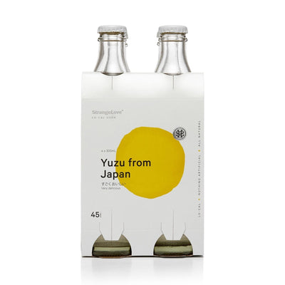 Strangelove Yuzu Lo-Cal Soda From Japan 4 x 300ML - Oasis