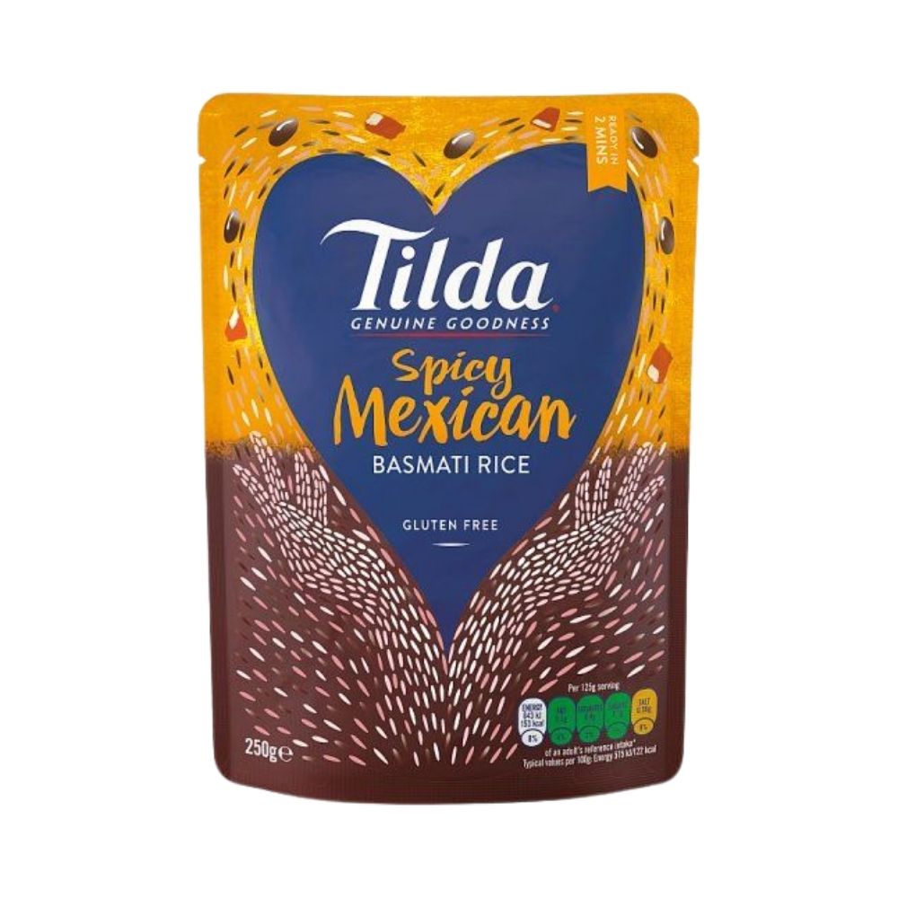 Tilda Spicy Mexican Basmati Rice 250G - Oasis