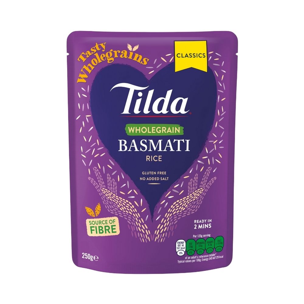 Tilda Wholegrain Basmati Rice 250G - Oasis
