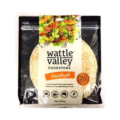 Wattle Valley Wrap Sourdough 344g - Oasis